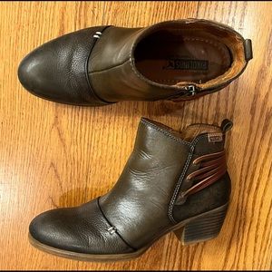 Pikolinos Leather Booties